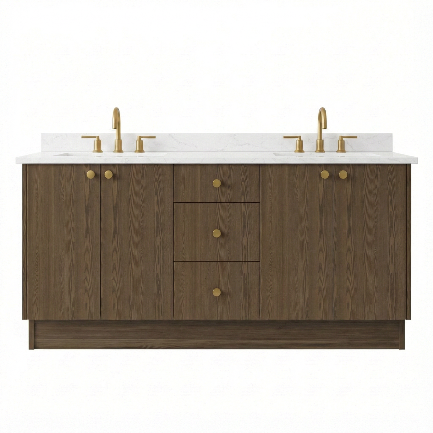 72" Cinnamon Triba Vanity – Double Sink