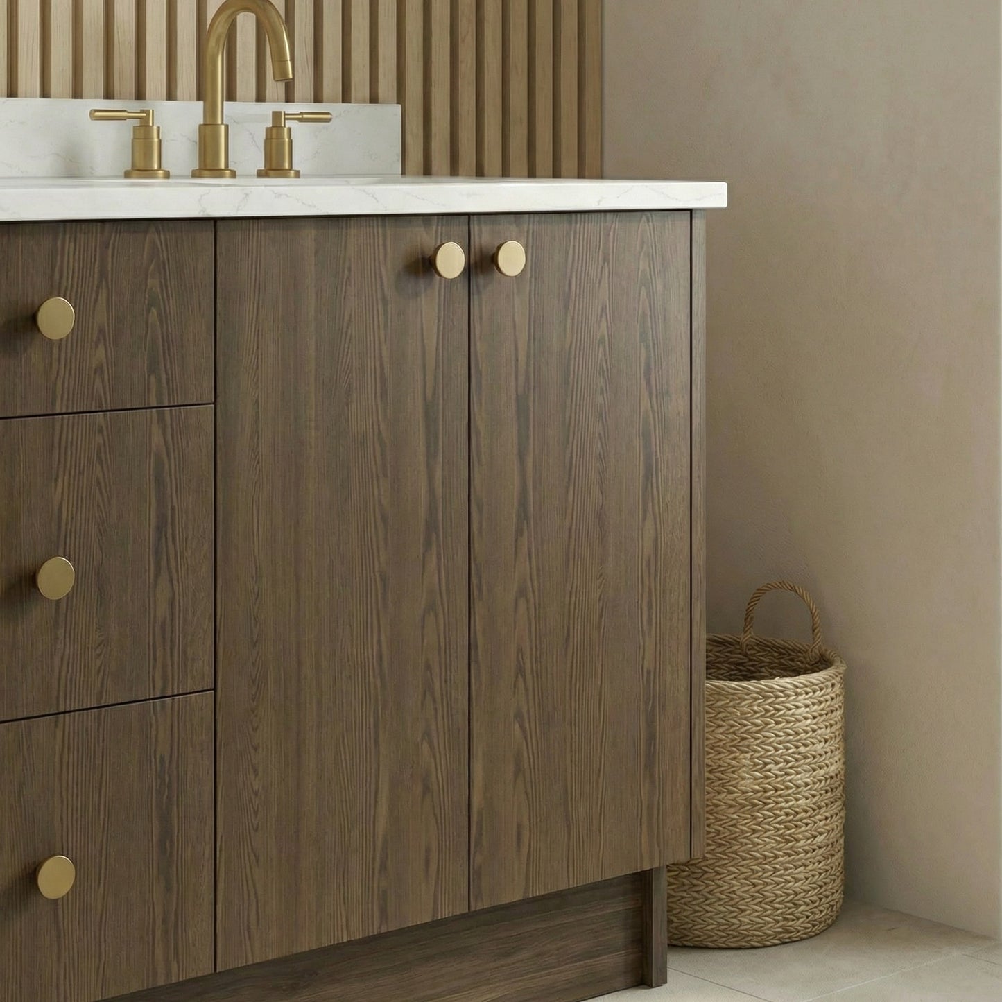 72" Cinnamon Triba Vanity – Double Sink